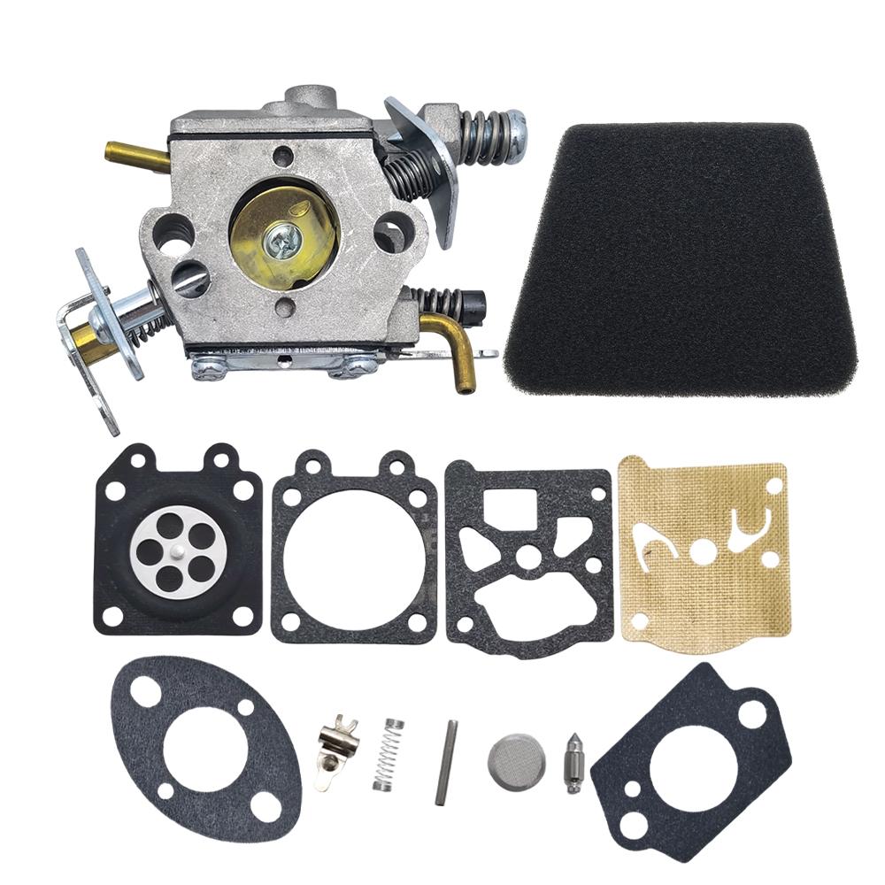 Carburetor Air Filter Gasket Repair Kit For Mcculloch Mac 335 435 440 Partner 350 351 Gas Chainsaw Spare Parts Walbro 33-29 Carb