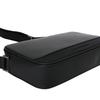 Emporio Armani Minimalist Fashion Brand Logo Leather Shoulder Bag Men bags Black EM001783-AF13670-UC001