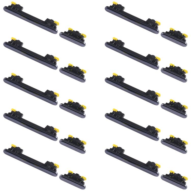 

10 шт. Кнопка питания + кнопка регулировки громкости For Samsung Galaxy A53 5G SM-A536 чёрный