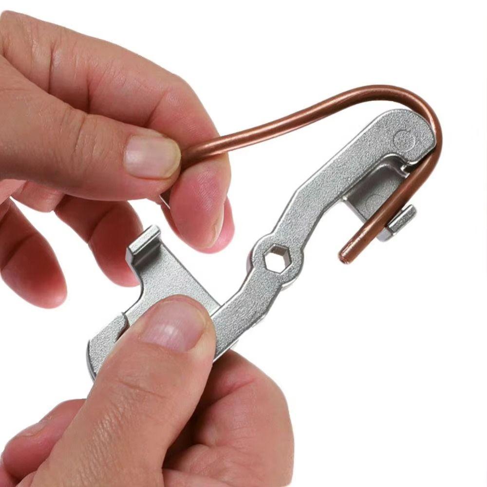 Multifunktionales Bremsleitungsbiegewerkzeug Metall-Bremsrohrbieger Automobil-Ölleitung