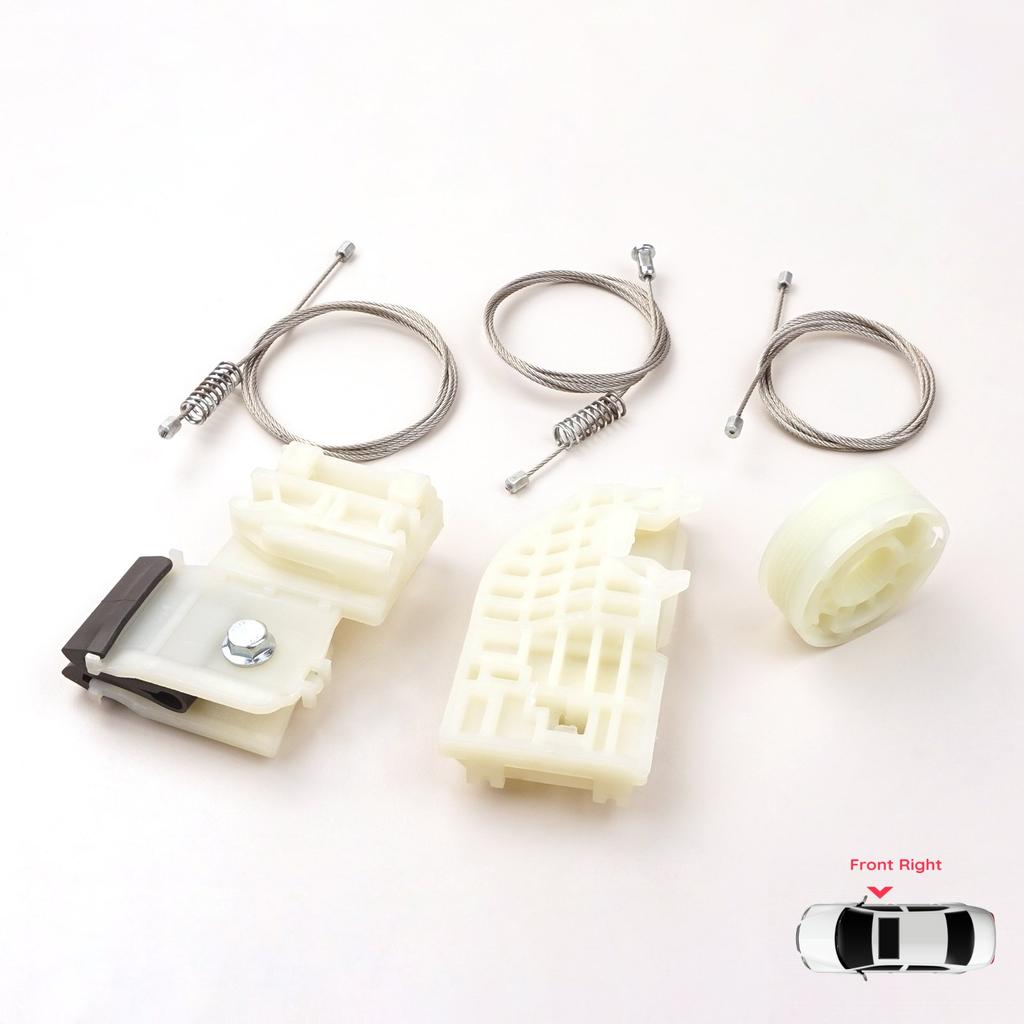 BWR5212 Electric Power Window Regulator Lifter Repair Kit Front Right for Hyundai I30 MK2 GD GDE 2011-2017 5-Door 82481A6000