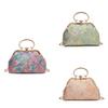 Unique Design Shell Bag With Chain Strap And Butterfly Flower Decoration Women's Handbag