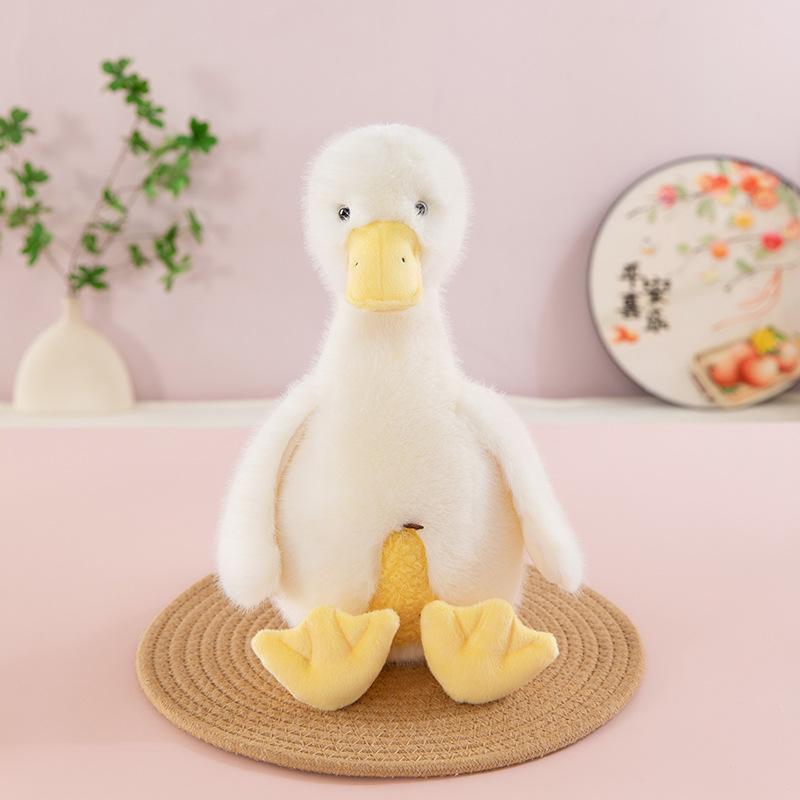 Creative and Cute Duck Pear Doll Companion Healing Duck Pillow Comfortable Soft and Cute Sleeping Rag Doll