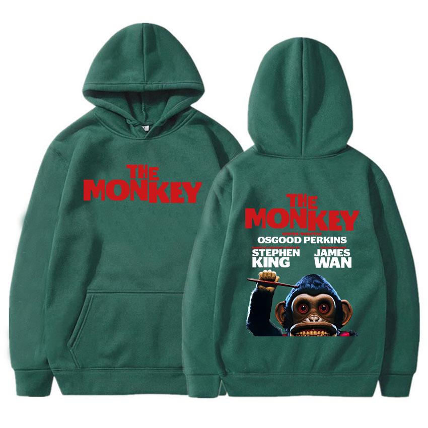 The Monkey New Movie 2025 Hoodies Hooded Women Men Sweatshirts Unisex Streetwear Long Sleeve Moletom Feminino Sudaderas Clothing