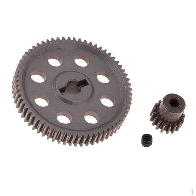 64T 17T Differential Transmission Gears Pinion :10 Hsp RC Car