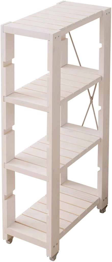 YAMAZEN SSR-2048C Gap Storage Kitchen Rack (20cm Wide X 40cm Deep X 85cm High)