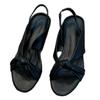 New soft leather niche design simple open-toed cross with wedge heel sandals women's outer shoes