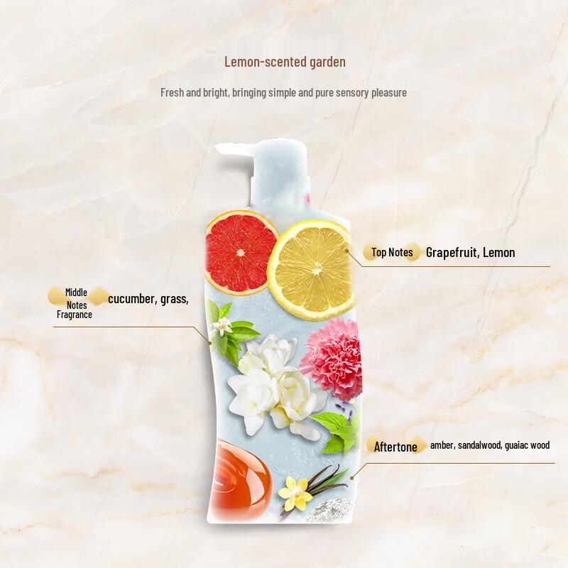 Suley Lemon Refreshing Shower Gel