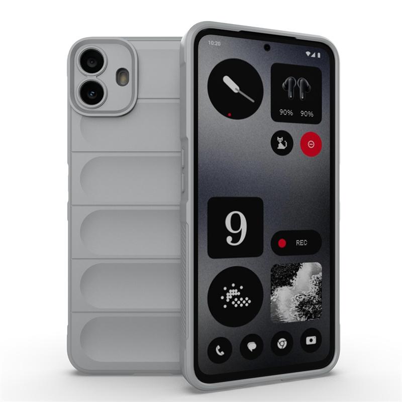 

Чохол для Nothing CMF Phone 1 5G Протиударні Квадратні Силіконові Чохли з ТПУ для CMFPhone1 CMFPhone 1 CMF1 5G М яка Накладка на Бампер For CMF Phone 1 5G сірий колір