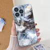 Marble Pattern Phone Case For iPhone 16 Pro Max Case iPhone 15 13 11 12 14 Pro Max X XR XS 7 8 Plus SE  Tempered Glass Cover