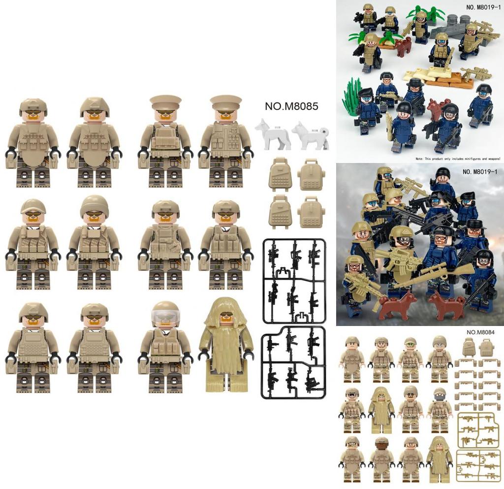 Specia Force Soldiers Building Blocks Sets Model Kids Toy For Collectors And Kids