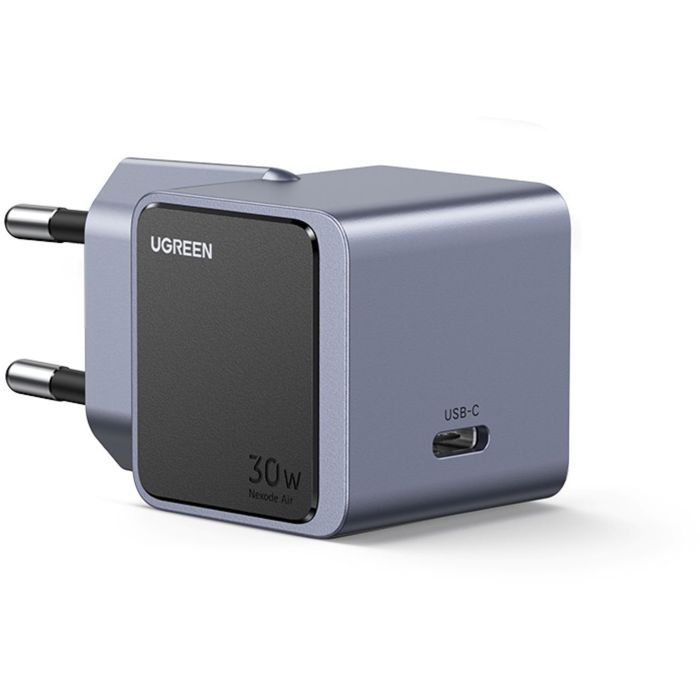 Chargeur secteur GaN - UGREEN - USB-C - 30W - Gris