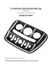 Tantan Carbon Fiber Center Console Frame for BMW Mini - Dry Carbon Interior Modification