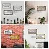 Vintage Berlin City Metal Wall Sculpture 15x30cm|War Theme,Tin Plaque,Halloween&Christmas Gift,Store/Bar/Home Decor