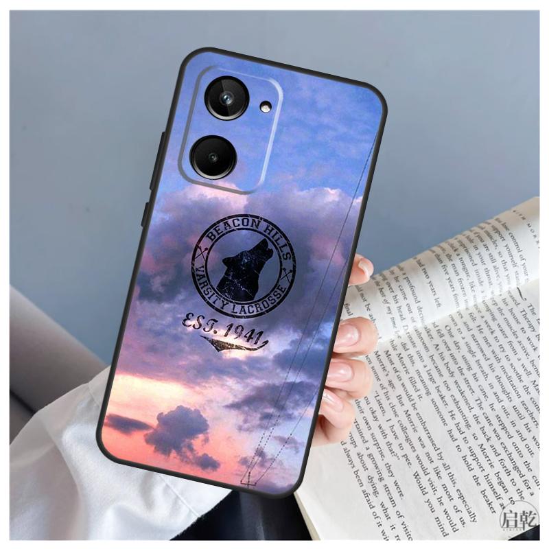 Teen Wolf For Realme C61 C63 C71 C55 C67 C51 C75 C65 C53 C35 11 12 13 14 Pro Plus GT6 GT7 15 Pro Case