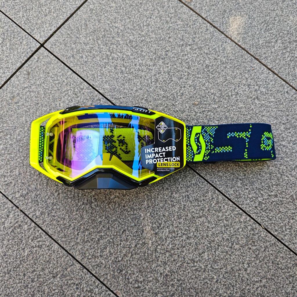 High-grade Banded Motocross Motorcycle Cross Goggles Windproof Dustproof Visor Replaceable Lenses Helmet Eyewear Riding Glasses