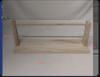 Wood Ribbon Organizer Tabletop Vintage Rotatable Practical Dispenser Storage