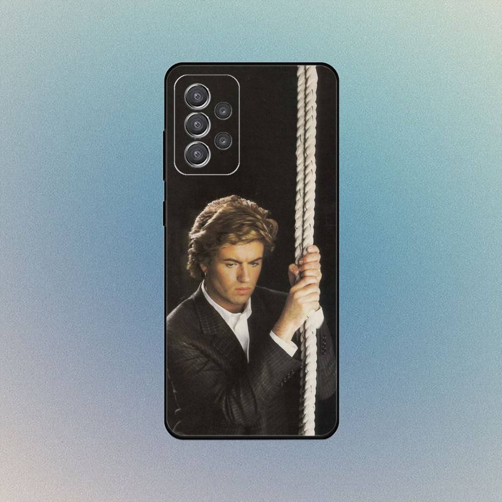 

Чехол для телефона G-George Michael для Samsung S25, S24, S21, S22, S23, S30, Ultra, S20 Черный Мягкий Чехол Samsung S20fe