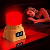 670nm Sleep Lamp for Mother & Baby: Red LED Night Light for Improved Sleep & Relaxation