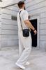 Men's Leather Shoulder Bag - Peterson