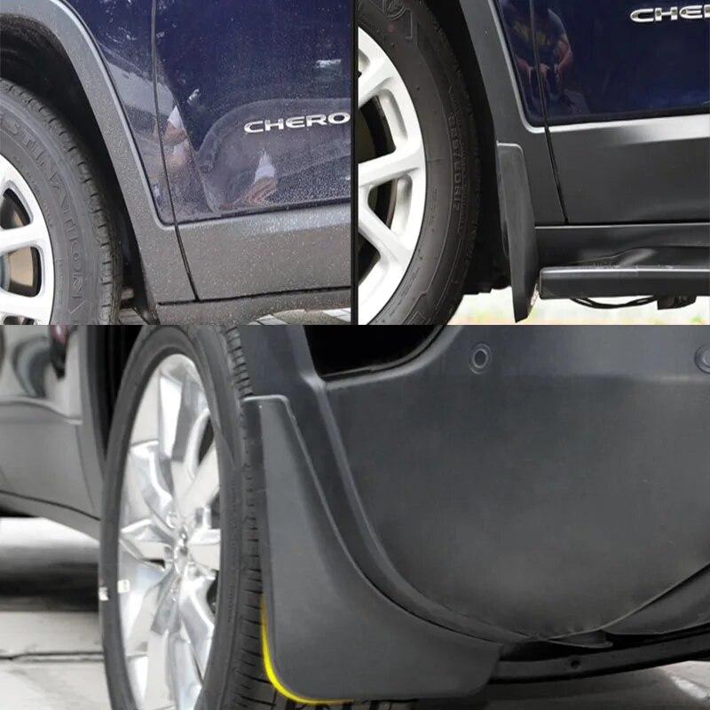 For Jeep Cherokee 2014-2018 Skjerm Mudguard Sprutlapper Beskyttere Sprutskjermer Biltilbehør Skjermer Foran Bak 4 stk