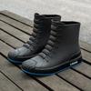 Men's Rain Boots, Four Seasons, Medium Tube Rain Shoes, Kitchen Waterproof And Anti Slip Outdoor Fishing Rubber Shoes