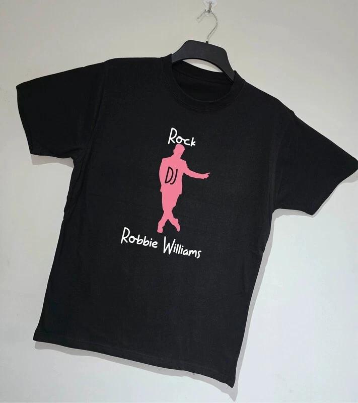 Rock DJ T-Shirt Robbie Williams T-shirt 2025 Angels L