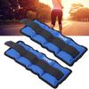 2Pcs Leg Ankle Wrist Sand Bag Weights Strap Strength Training Equipment for Gym Fitness Yoga Running