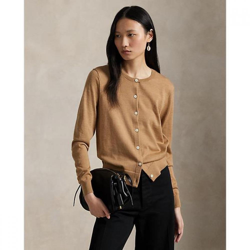 Polo Ralph Lauren Women Wool Crewneck Cardigan Wmposwendw20453260 XS