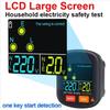 Ground Zero Line Socket Detector Digital Smart Digital Outlet Checking Tool Socket Tester  EU Plug