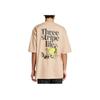 Adidas Positivity Sun Graphic Comfortable Fashion Versatile Casual Short Sleeve T-Shirt Unisex Tops Warm-Sand JZ3259