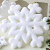 Simulation Christmas Snowflake Pendant White Artificial Christmas Snowflake  Christmas Season