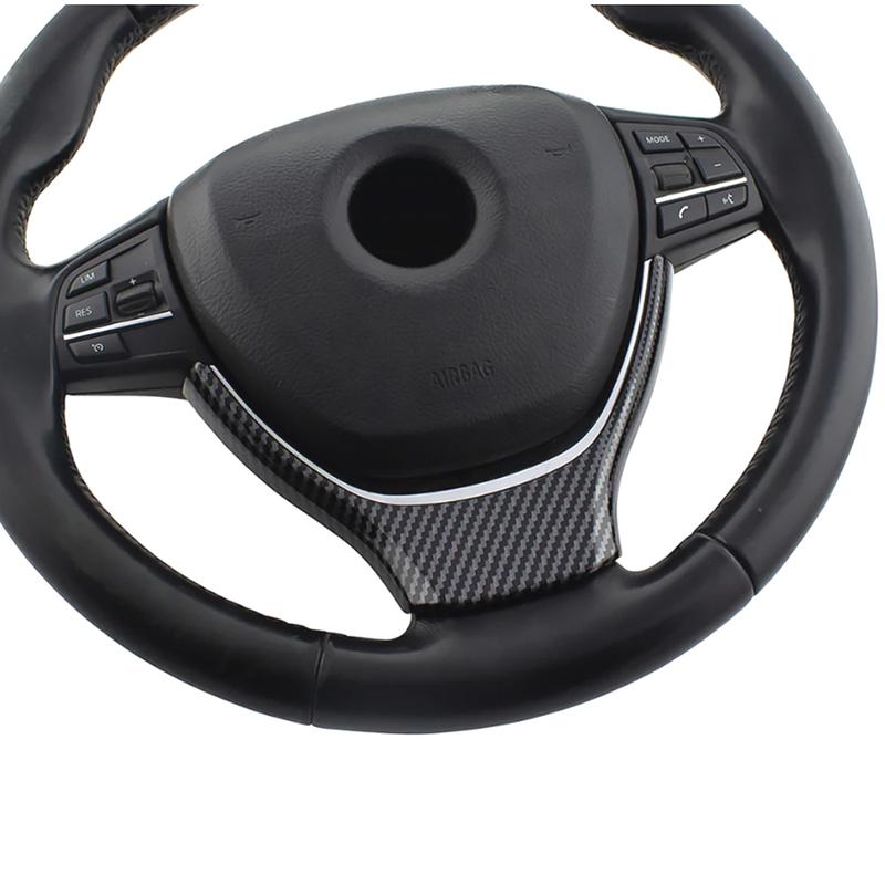 For BMW 5 Series GT 2010-2017 for BMW 7 Series 2009-2015 ABS Car Steering Wheel Button Decoration Frame Trim Assecories