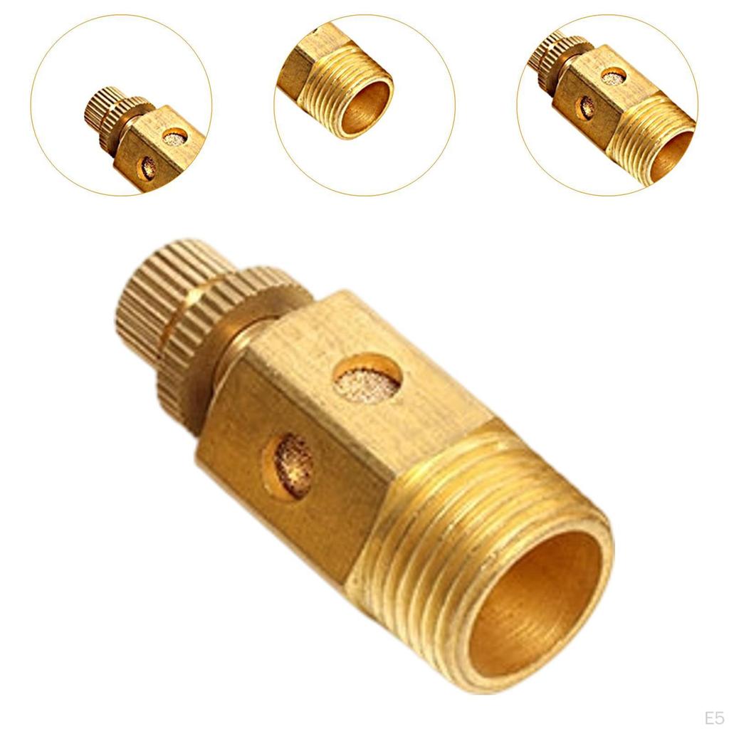 Exhaust Muffler Manual High Performance Brass Fitting Air Pneumatic Mufflers