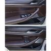 4x Car Interior Left & Right Door Handle ABS Trim Part For BMW 5 Series G30 17+