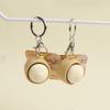 Creative Mini Dumplings Keychain Stress Relief Squishy Squeezing Keychain Uncompressed Buttons Keyboard Fidget Keyrings Gifts