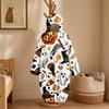 Kids Halloween Printed Flannel Romper Pajama Set for Fun Holiday Sleepwear