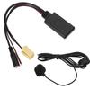 Car Aux Bluetooth 5.0 Audio Cable Microphone Handsfree Adapter Replacement for ALFA ROMEO 159 2005+