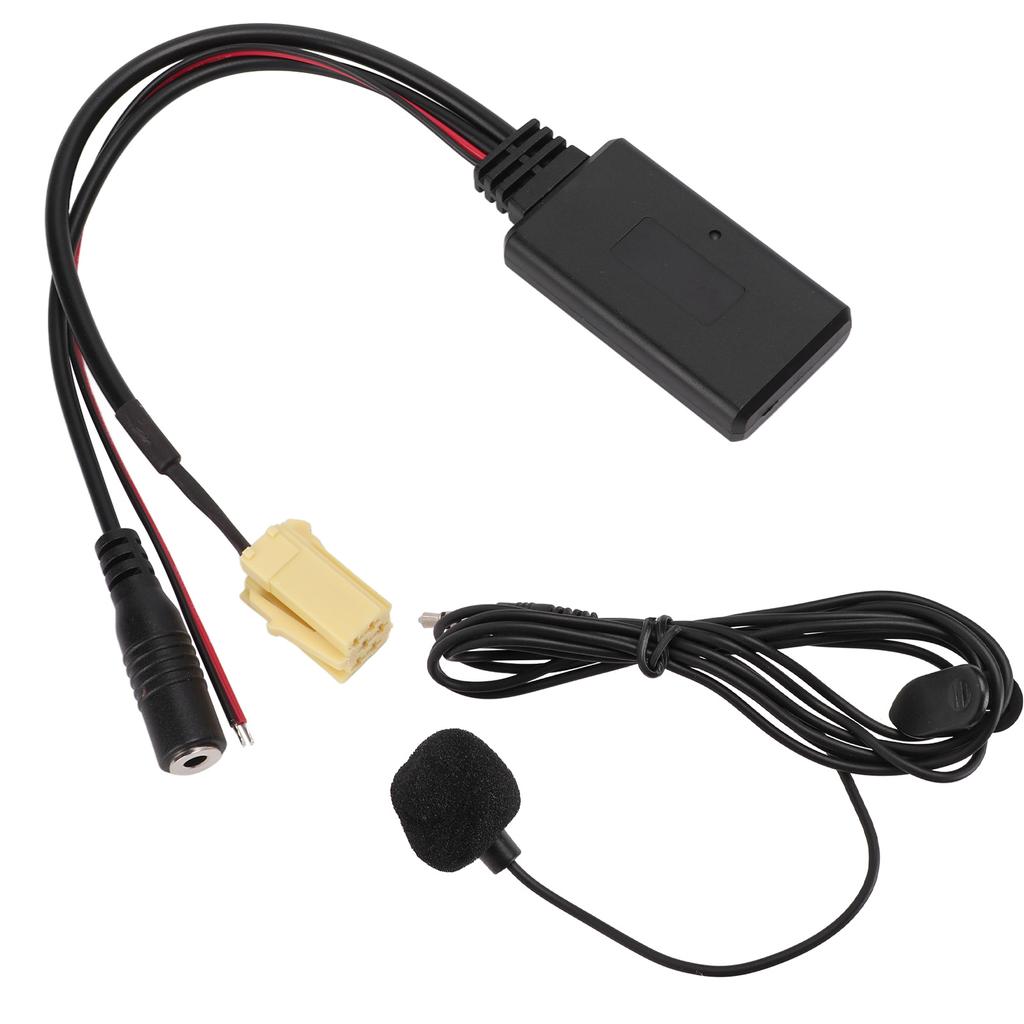 Car Aux Bluetooth 5.0 Audio Cable Microphone Handsfree Adapter Replacement for ALFA ROMEO 159 2005+