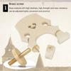 Cello Parts Cello Bridge 1/2 1/4 4/3 1/8 Size Cello String Bridges Musical Instrument Accessory Maple Wood Cello Bridge
