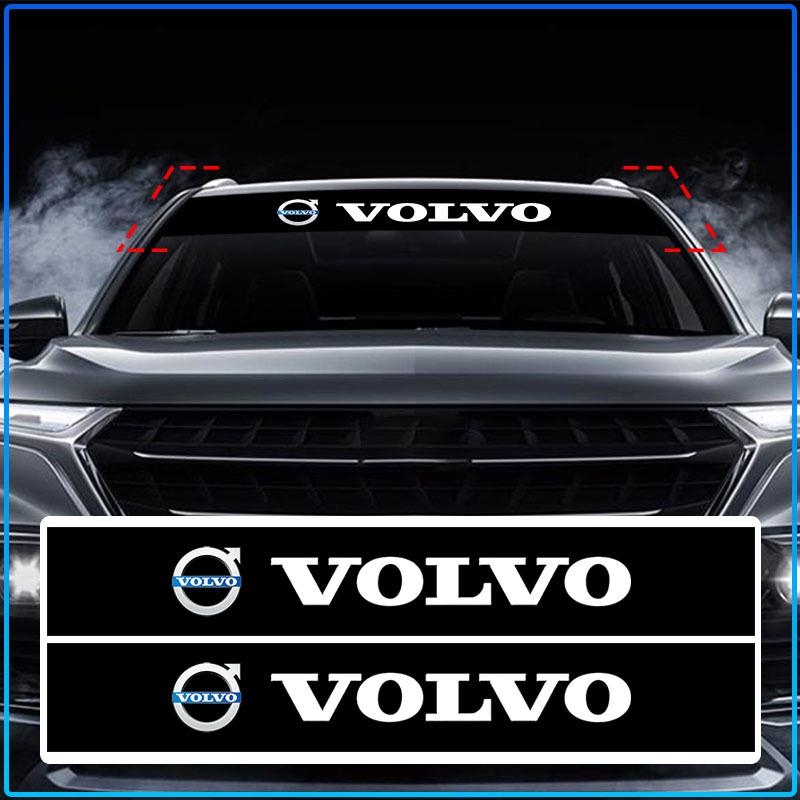 Auto-Frontscheibenaufkleber, dekorative Embleme vorne und hinten für Volvo Rdesign XC90 S60 XC60 V70 S80 S40 V50 V40 V60 C30 S70