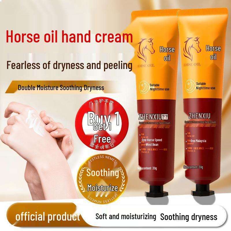 Newcomer Exclusive Horse Oil Hand Cream - Hydrating & Moisturizing Anti-Winter Care
