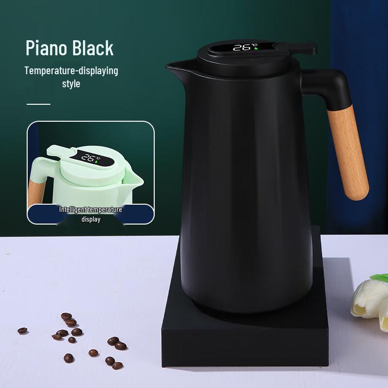 Shangqi Nordic 1L Vacuum Insulated Pot with LED Temp Display