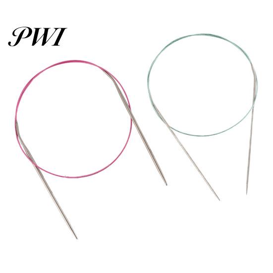 Durable Knitting Needles with Elastic Rope Circular Needle MM US Sizes Lightweight Round Stainless Steel for DIY Handmade Projects Non-hook Yarn