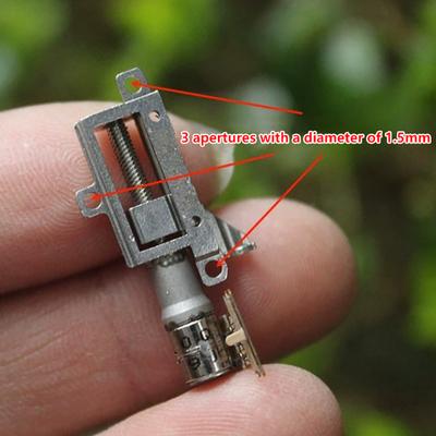 1Pc Mini 5Mm 2-Phase 4-Wire Precision Metal Gearbox Gear Stepper Motor Ultra-Micro 5Mm Stroke Linear Actuator