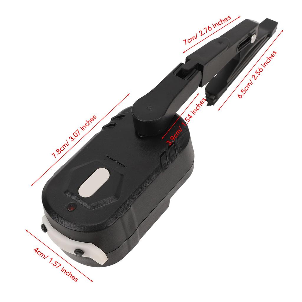 Rechargeable Motorcycle Helmet Windshield Wiper for Most Extension for Motorcycle and Electric Car Helmets Wiper, Helmets, 2-Speed Switch, Bracket,