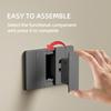 Brazil Standard Electrical 20A Socket Outlet with Usb Type-C Fast Charging 118 Type Wall Switches