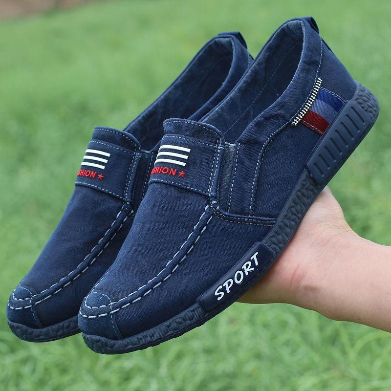Men's fashion old Beijing cloth shoes men's shoes men's cotton shoes work shoes canvas shoes cloth shoes