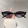 Vintage Small Cat Eye Sunglasses suitable for ladies Trendy Half-frame Sun Glasses UV400 Fashion Shades Eyewear Summer Anti UV Sunglasses