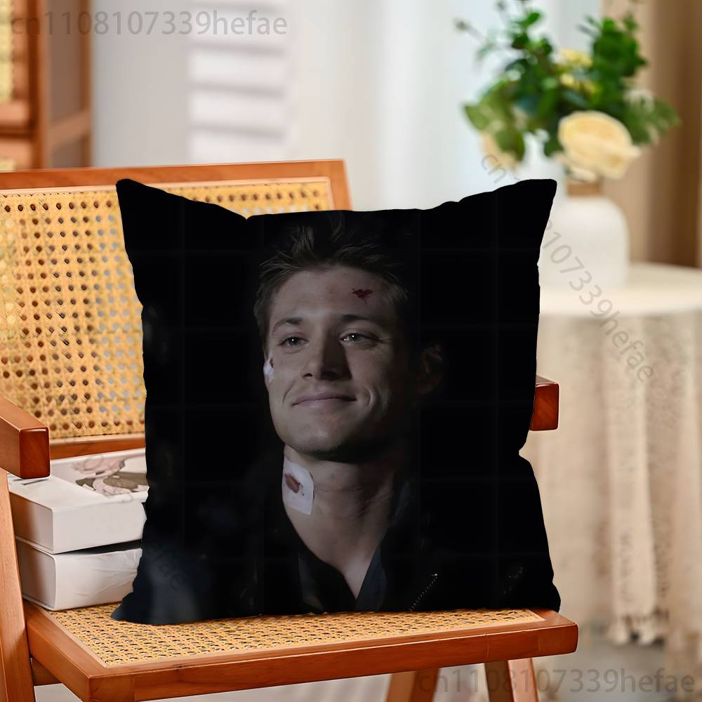 JJensen Ackles DDean Winchester Throw Pillow Case For 45x45cm55x55cm30x30cm For Home Bedroom Decoration And Protector